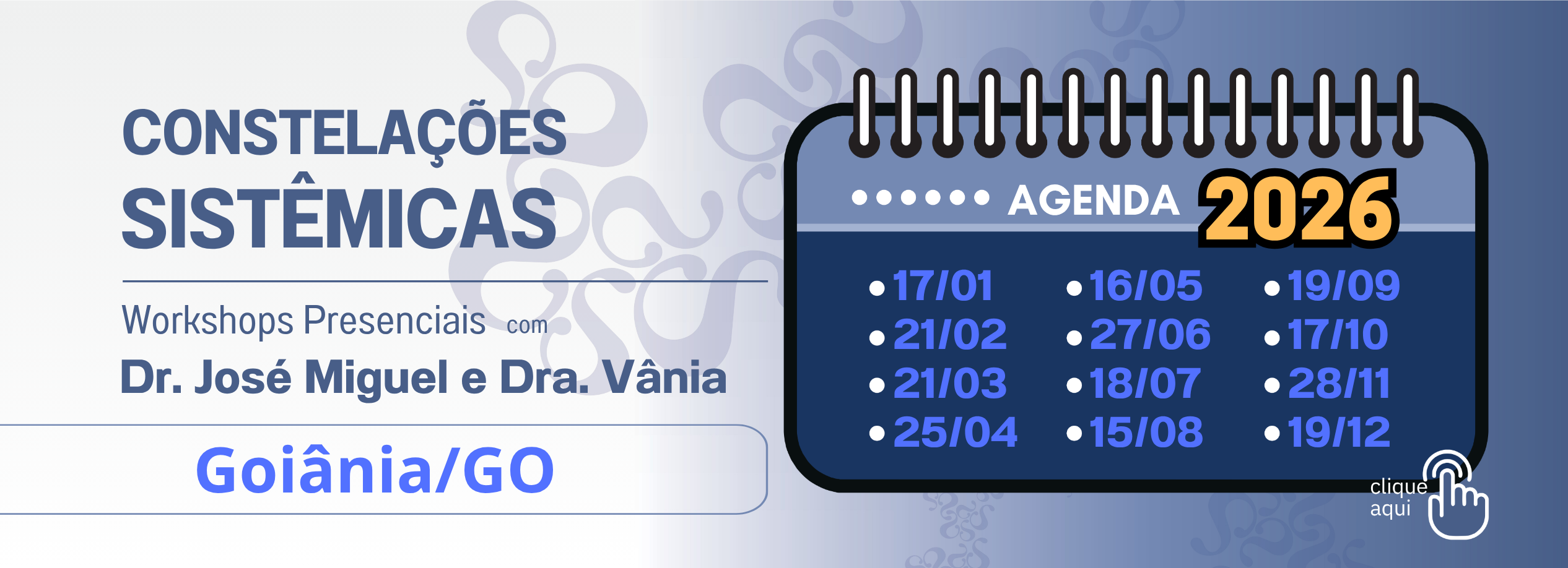 Workshops de Constelações Sistêmicas NACOF 2026